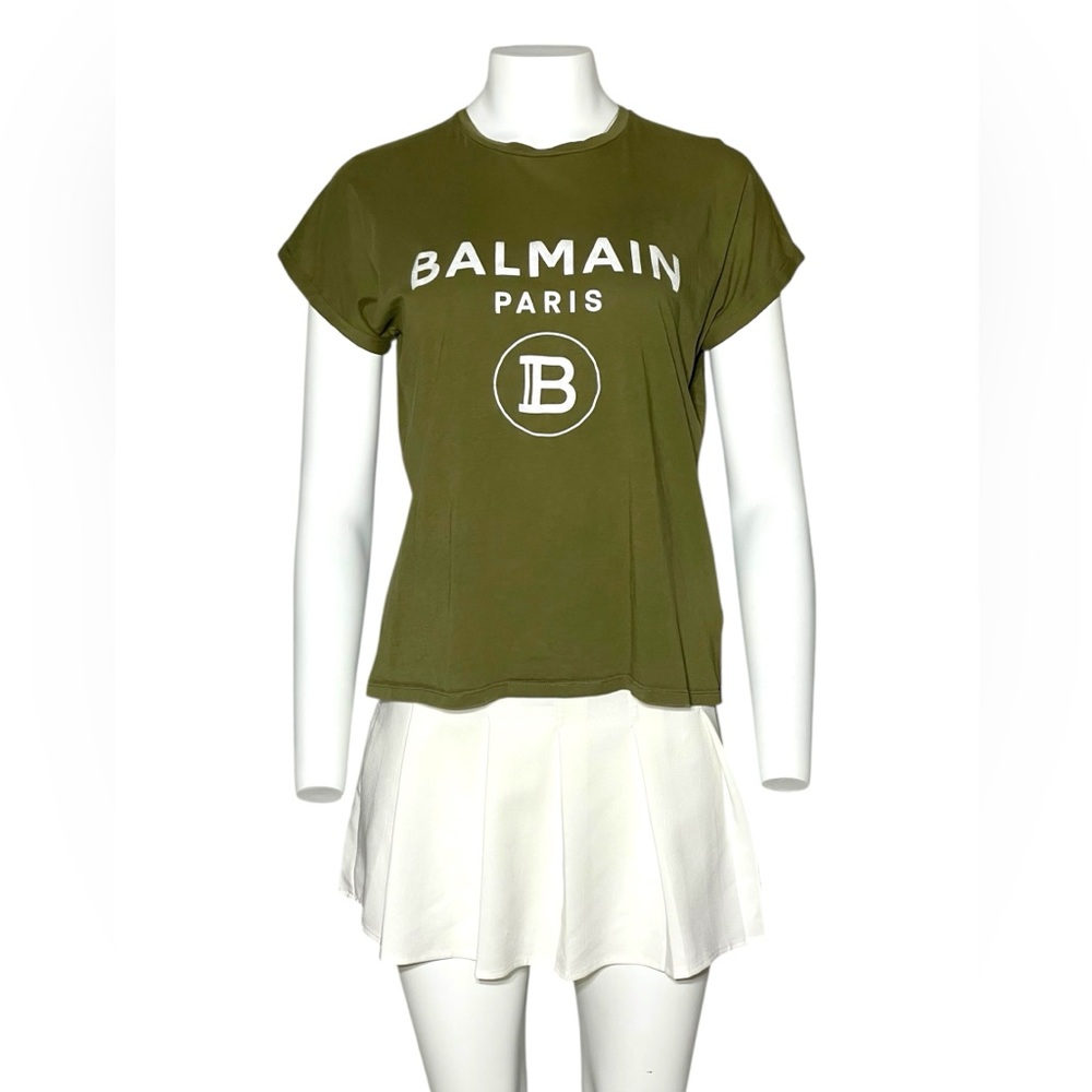 Balmain Khaki T-shirt